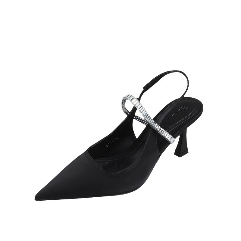 Free Shipping 2025 new designer heels Dress Shoes flat Slippers for womans diamond high heel sandals woman