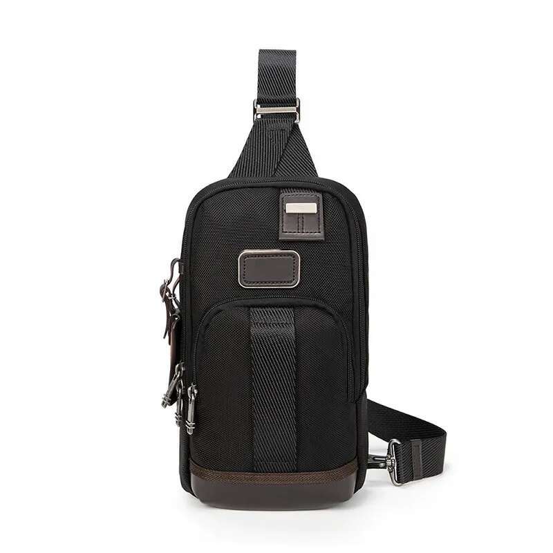 Casual Nylon Men's Simple Commuting Chest Lightweight Crossbody Small Bag For Travel Daily Use 2223402