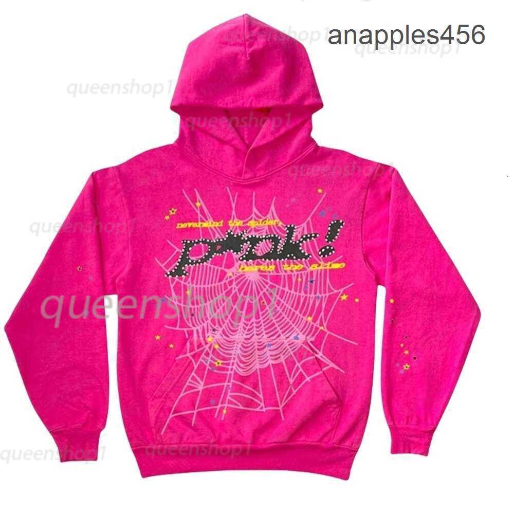 Mens Hoodies Sweatshirts Hoodies Sweatshirts Designer Spider Hoodie Mens Thug Young Pink 555555 Men Women Hoodie Hot Spider Net Sweatshirt Spider Web Graphic Sweat
