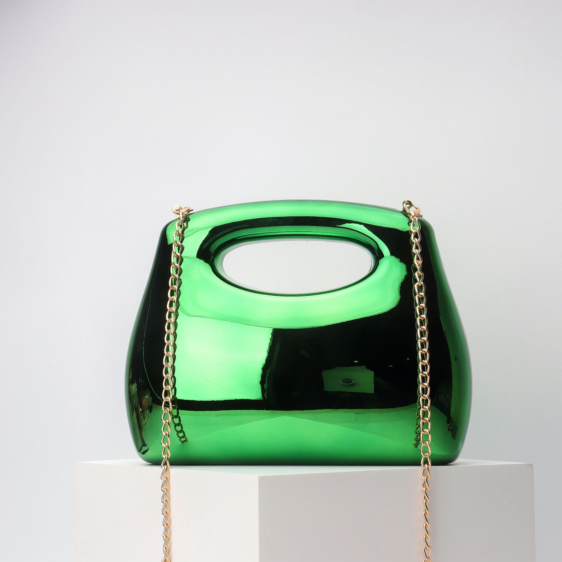 Acrylic New Banquet Chain Designer Handbag Box Women Bags Hand-held Bag