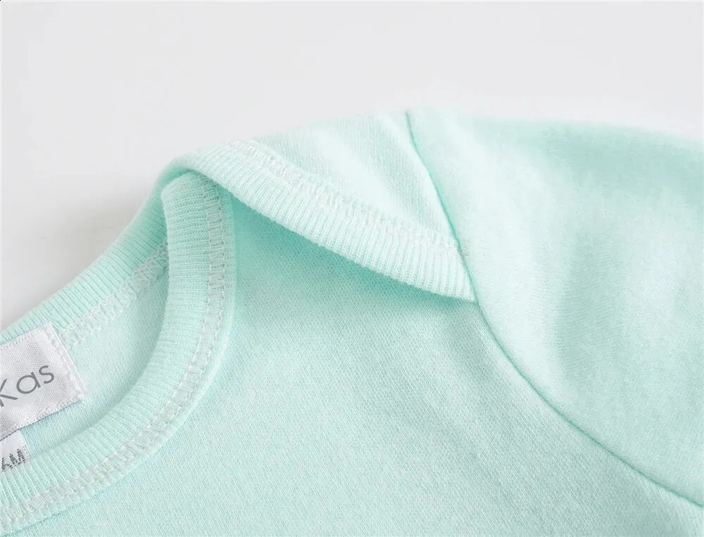 Baby girls clothing 3 pieces/batch cotton short sleeved girls tight fitting clothing 0-12 months born boys clothing toddlers 250110