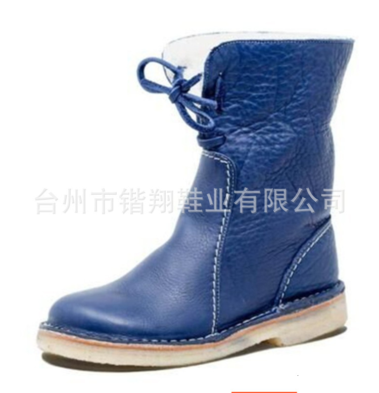 Snow 2020 Winter New Size 43 Versatile Mid Length Women's Cotton Martin Boots