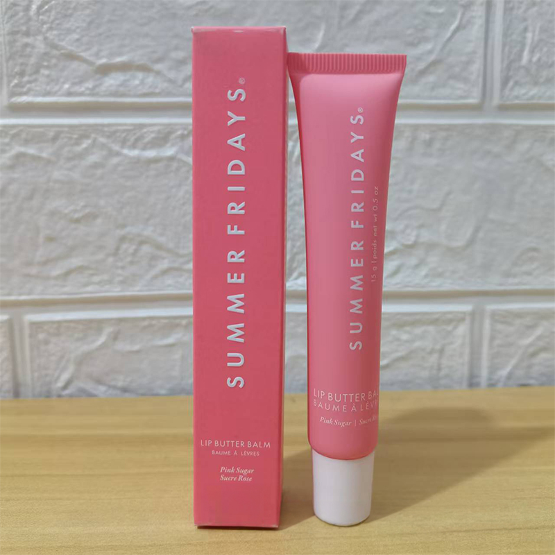 New 15g Summer Fridays Balm Liquid Lipstick moisturizes Smooth Makeup Lip Gloss Oil Jelly pink sugar Sweet mint 0.5oz SF LipCare Cosmetics