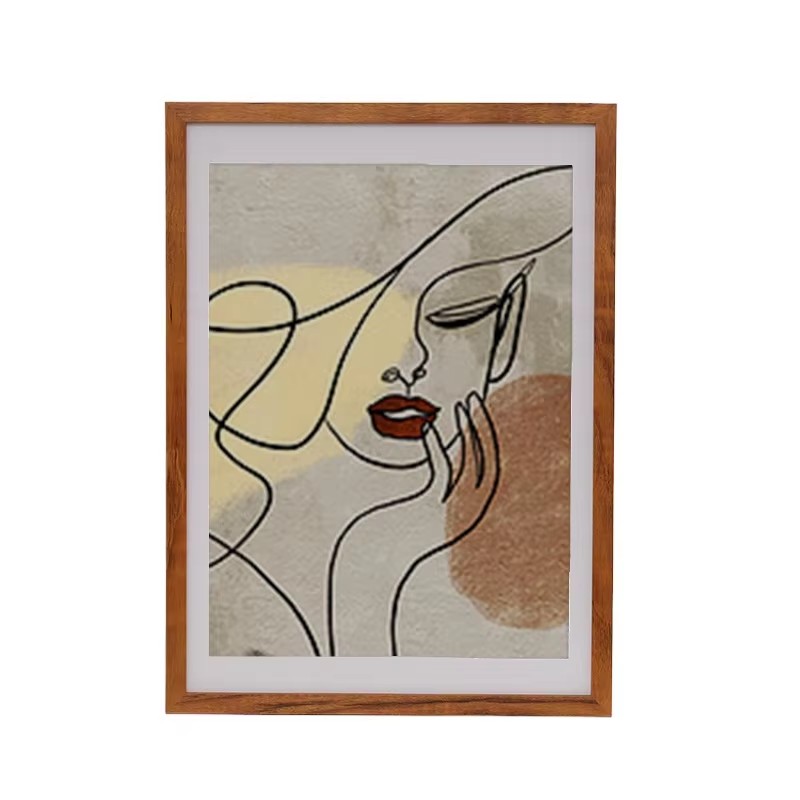 1 Pcs A4 Family Photo ,14 Inch Large Wood Frame , 30x35cm Home Decor Picture Frames with 10X15 20X25cm 20x25cm H260306