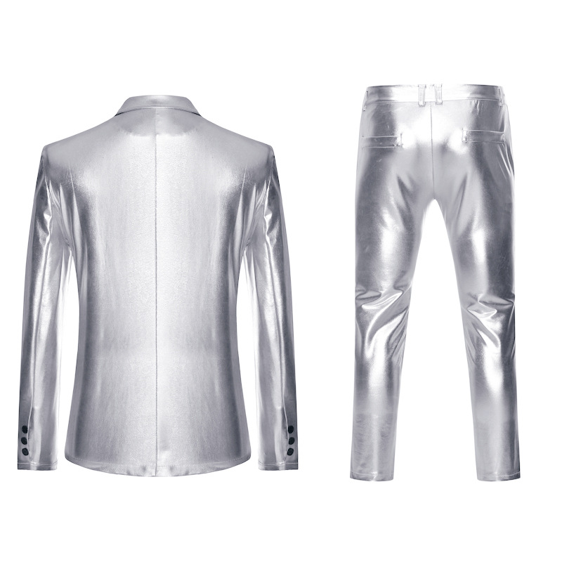 K776 Men's Formal Suit - Groom & Best Man Outfit for Weddings & Performances