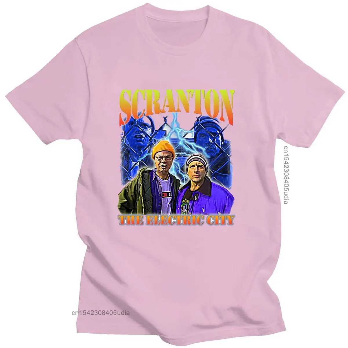 Oversized T-Shirt The Office Dunder Mifflin Dwight Tv Show Scranton Tshirts Male Brand Mens Vintage Cotton Tshirt Unique Tops X2501137