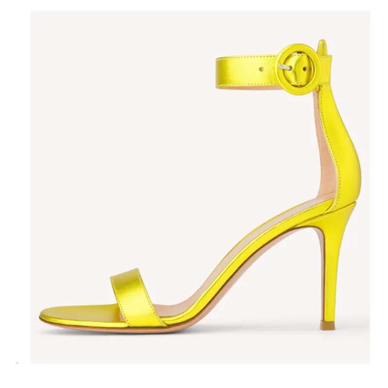 Satin Strappy Sandals Buckled Stiletto Anklet Open Toe Pumps Sexy Women Super High Heels Shoes Sandalias Mujer Verano