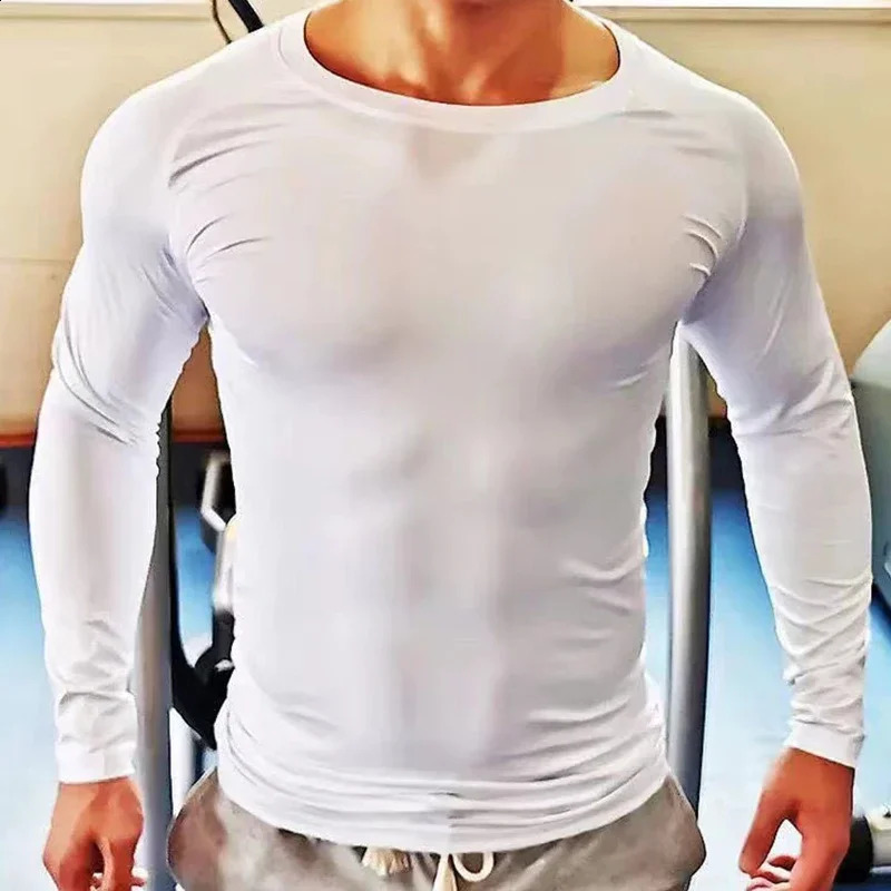 Men Women Kids Children Boy Girl Compression Running Long T Shirt Fitness Sport Basketball Football Gym Sportswear Clothes 8659 250113