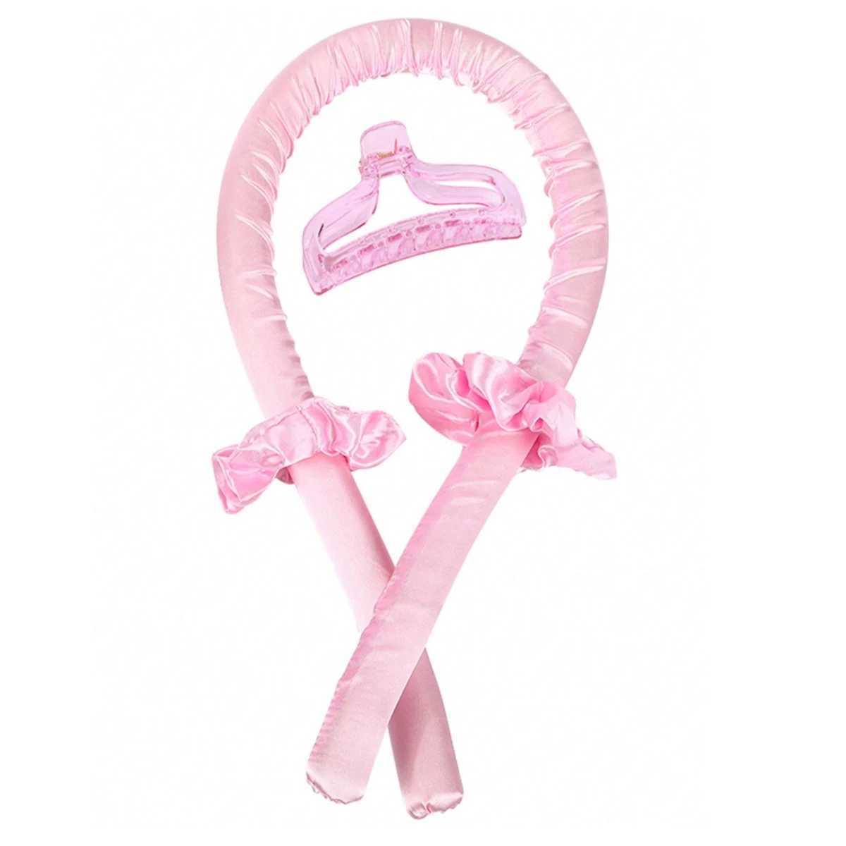 Heat free Curling Rod Headband Lazy Natural Soft Wave DIY Curling Rod Curling Strip Clip Salon Styling Tool W250113