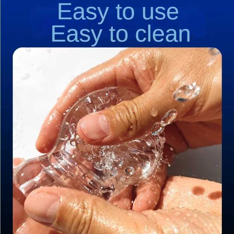 TPE Male Masturbator Cup Deep Throat Blow Job Erotic Realistic Vagina Oral Mouth Sex Toys For MenXJ250113