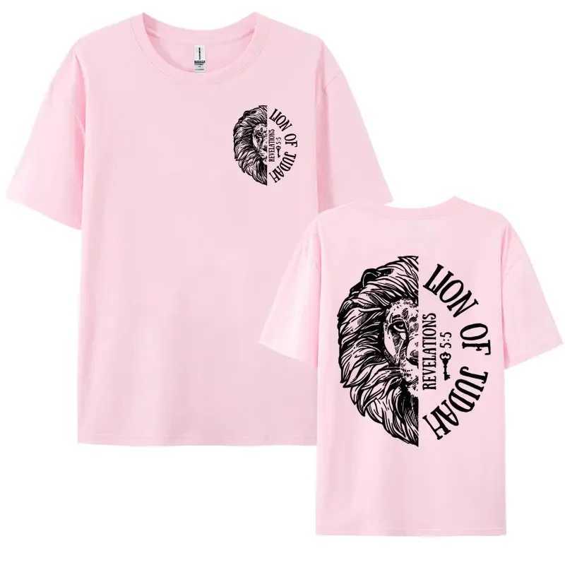 Lion of Judah Catholic Tshirt Jesus Loves You T Shirt Aesthetic Christian Apparel T-shirt Men Womens Summer Fashion Casual Tees X2501131