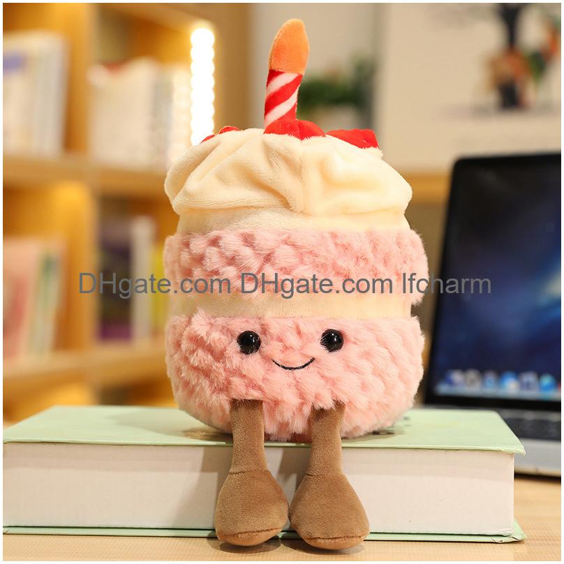 & Plush Animals Jelly C Birthday Cake Toy Doll Funny Cute Fun Pendant Gift Drop Delivery Toys Gifts Otbry