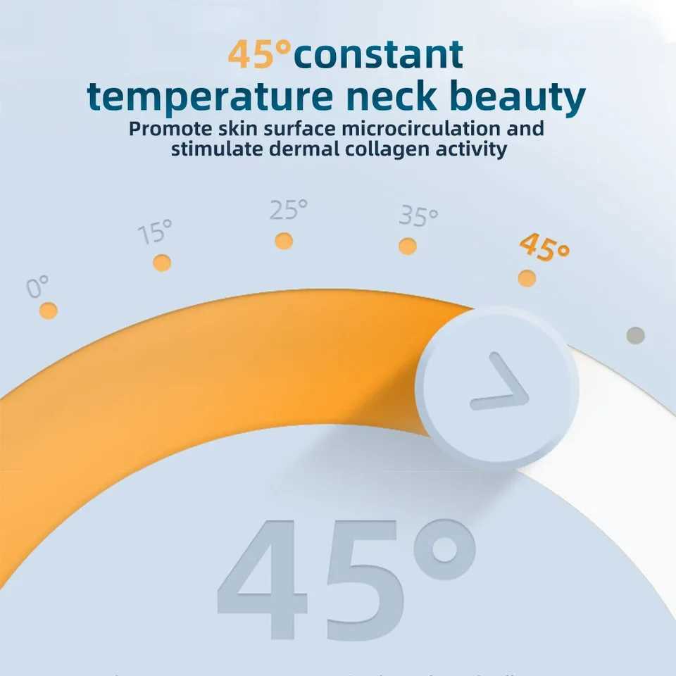 4 Color Neck Beauty Device EMS Face Lifting Machine Double Chin Remover LED Anti Wrinkle Skin Tightening Care Facial MassagerXJ250113