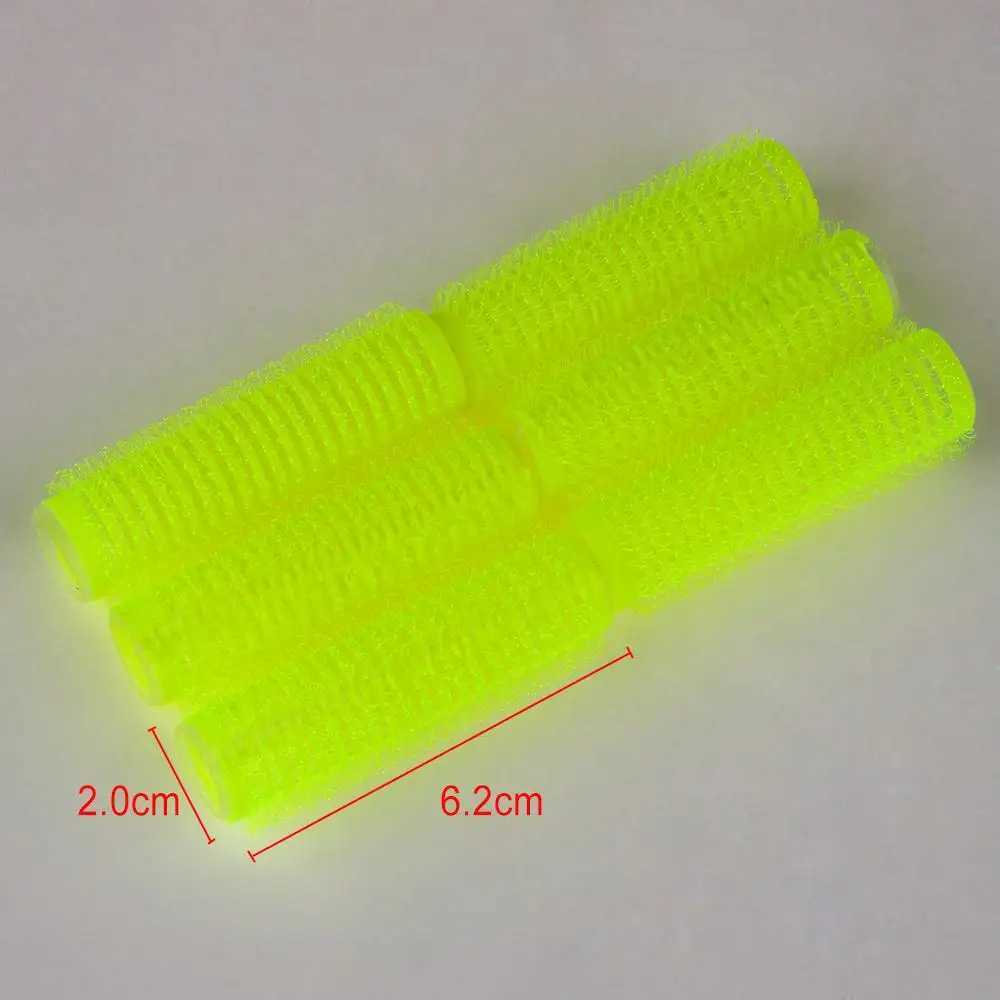 6 large self held hair curlers professional salon hair curlers hair styling tools random colors professional multiple sizes W250113