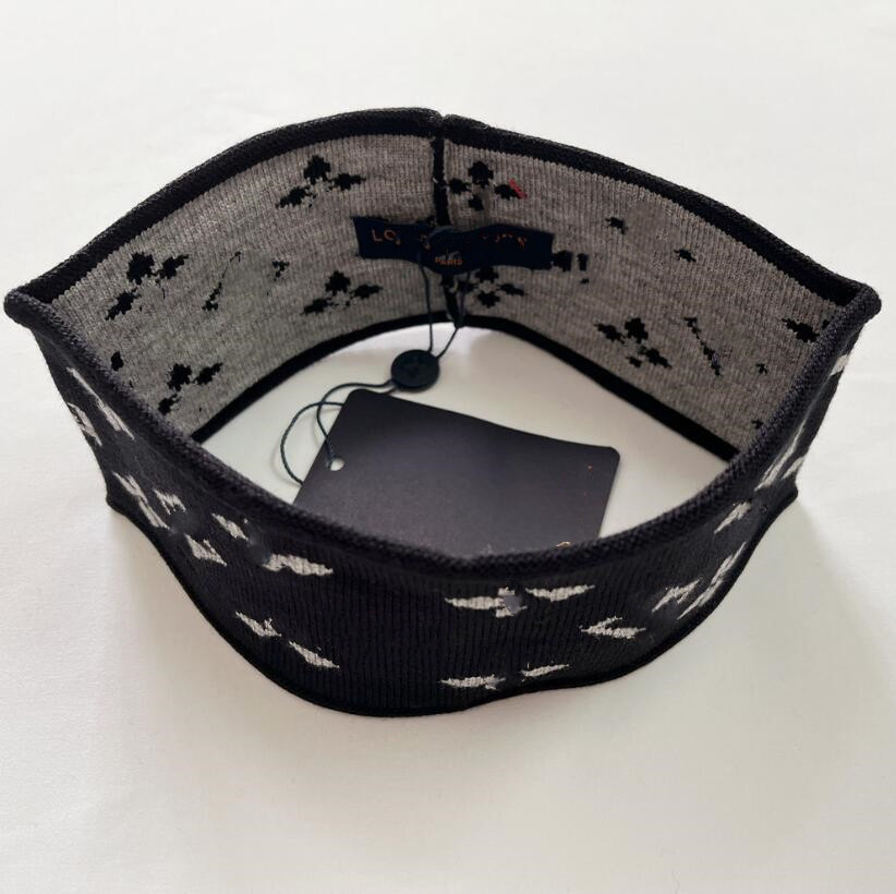 Luxury designer Wool headbands Hair Band Women Headband Glamour Luxury logo High Elasticity Exercise Fitness Headband