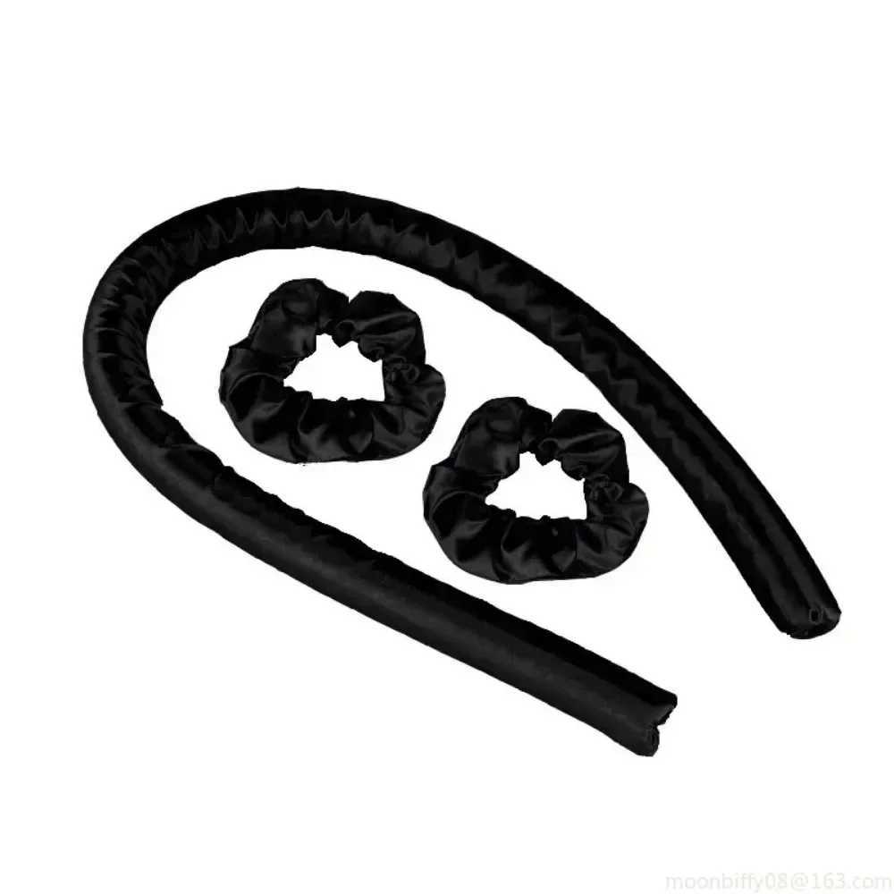 Non thermal curling headband non thermal wire curling ribbon curling iron sleep soft headband lazy hair accessory W250113