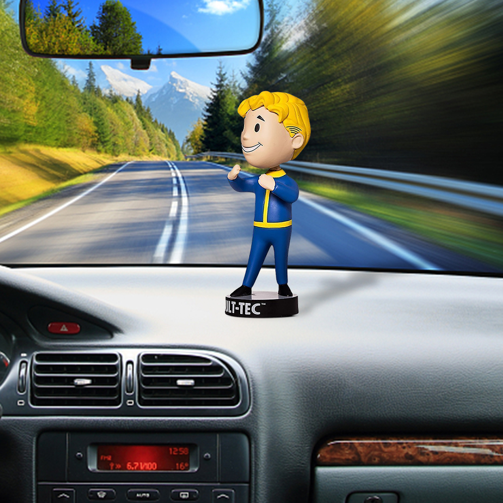 For Fallout 4 Vault Boy Bobblehead Gaming Anime Figures Collectible Model Collection Figurine Statue Model Anime Model Toys