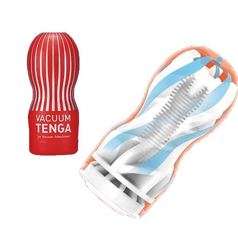TENGA Vacuum Sucking Cup Reusable Pocket Original Penis Stimulate Soft Silicone Vagina Real Pussy Male Masturbator Cup Sex ToysXJ250113