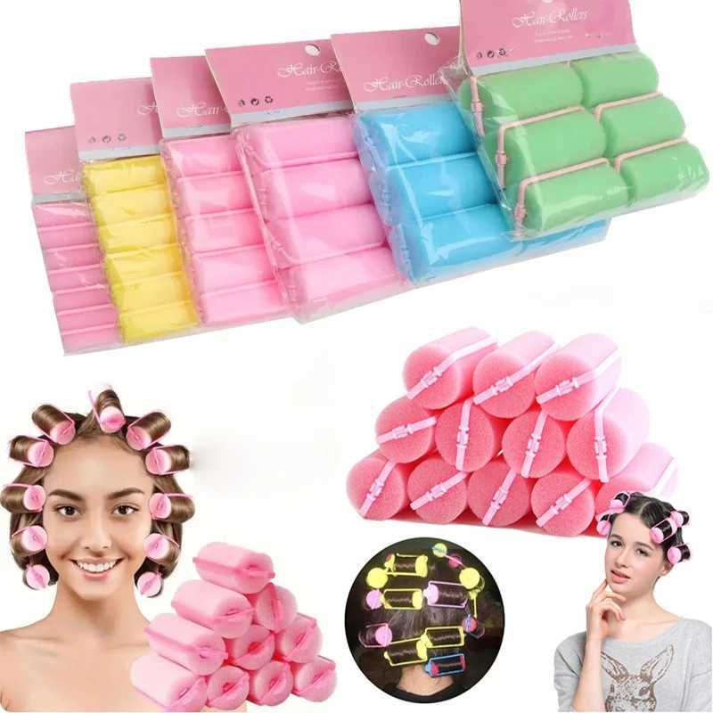 6-14 magic sponge foam hairpin shaped curler pad salon hairdresser 6 size hairdressing tools W250113