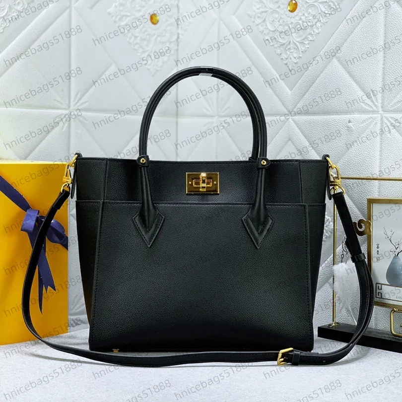 Top quality Luxury Vintage shoulder handbag Designer Women tote bag Crossbody Bags On My Side Embroidery letters Shopping bag Shoulder bag Large Women Cross Body