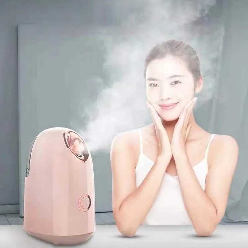 Facial Steamer Nano Ionic Hot Mist Face Steamer Home Sauna SPA Face Humidifier Atomizer for Women Men Moisturizing Unclogs Pores XJ250607