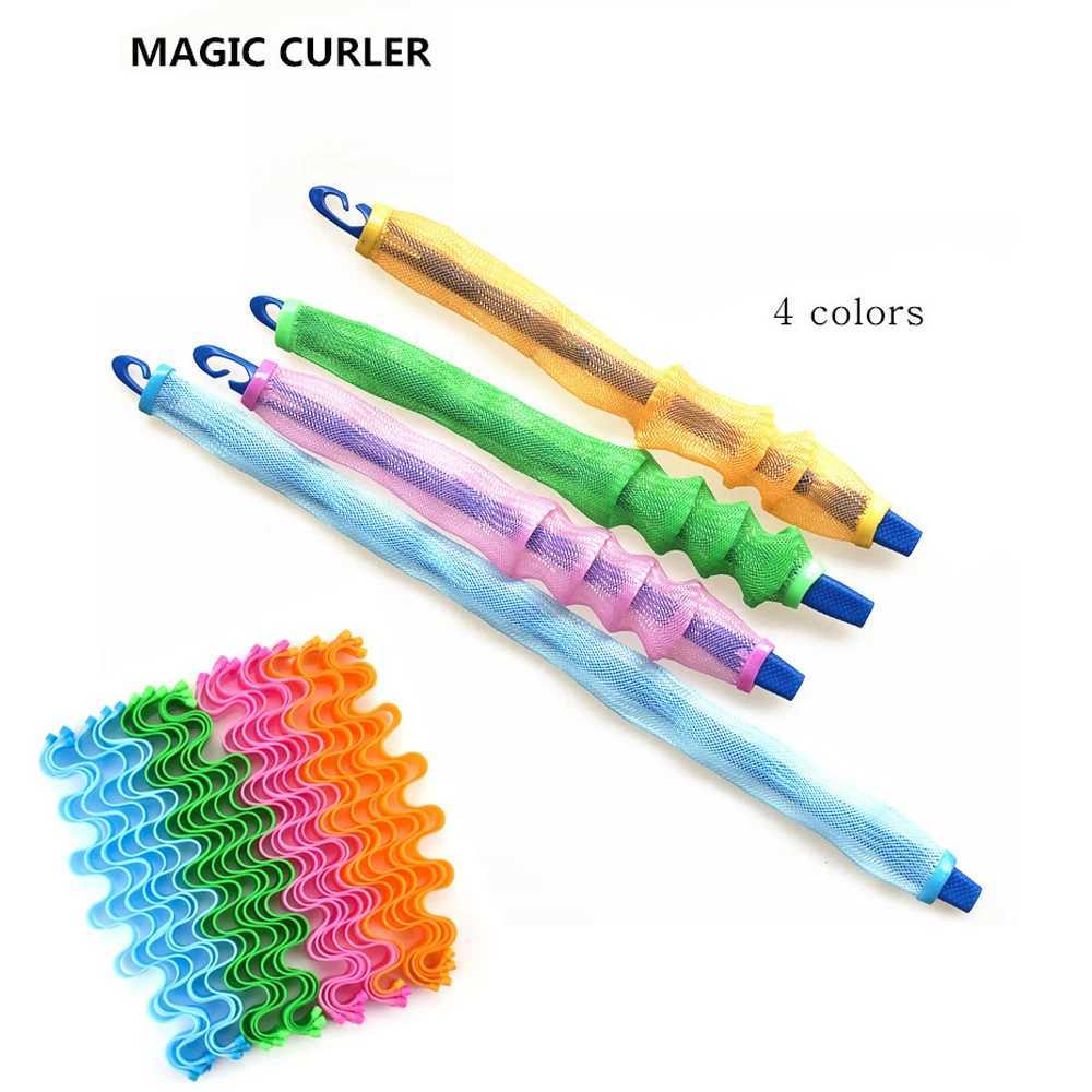 Harmless Soft Hair Curlers Heatless DIY Magic Wave Curlers Curler Accessories Curler Non Thermal Curler W250113