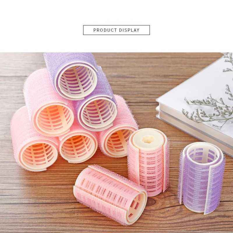 2/3Pc plastic self-adhesive hair lazy roller Bang Roll curling iron curling iron curling iron styling tool W250113