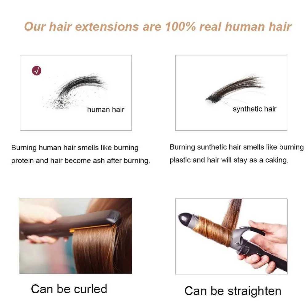Ugeat I Tip Hair Extension Human Hair Remy Fusion Hair 4-24 40g/80g Natural Straight Pre Adhesive Hair Extension W250113