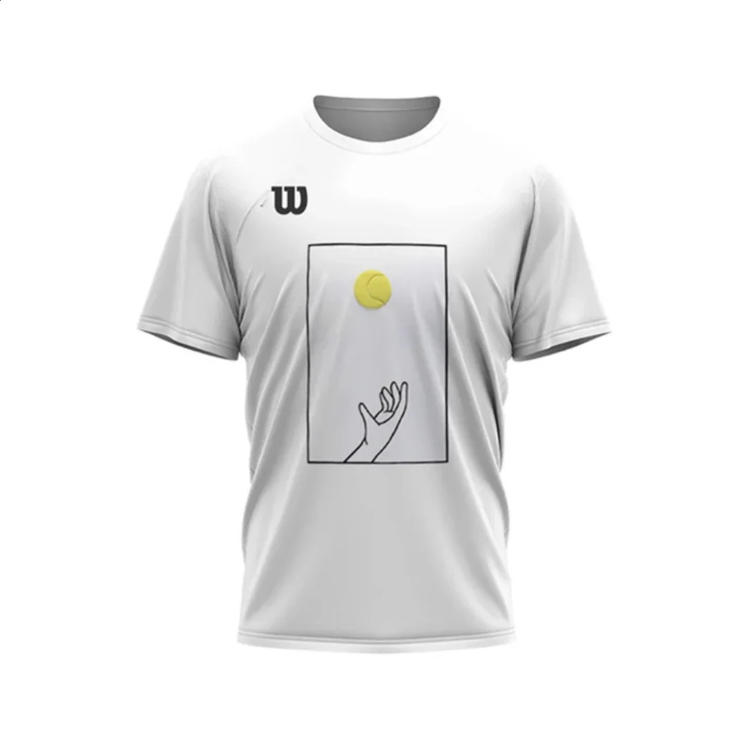 Badminton T Shirt For Men Table Tennis Sports Outdoor Run Fitness Short Sleeve Oversized Tops Summer Casual Oneck Quick Dry Tee 250113