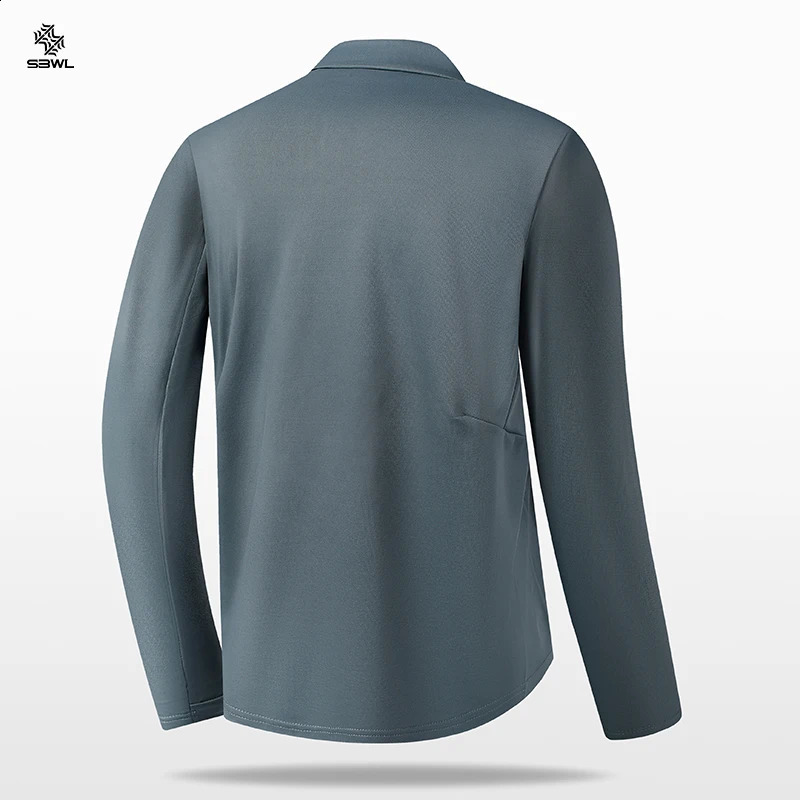 SBWL spring high quality outdoor sports running cycling mountaineering long sleeve Tshirt lining base shirt Tops 250113
