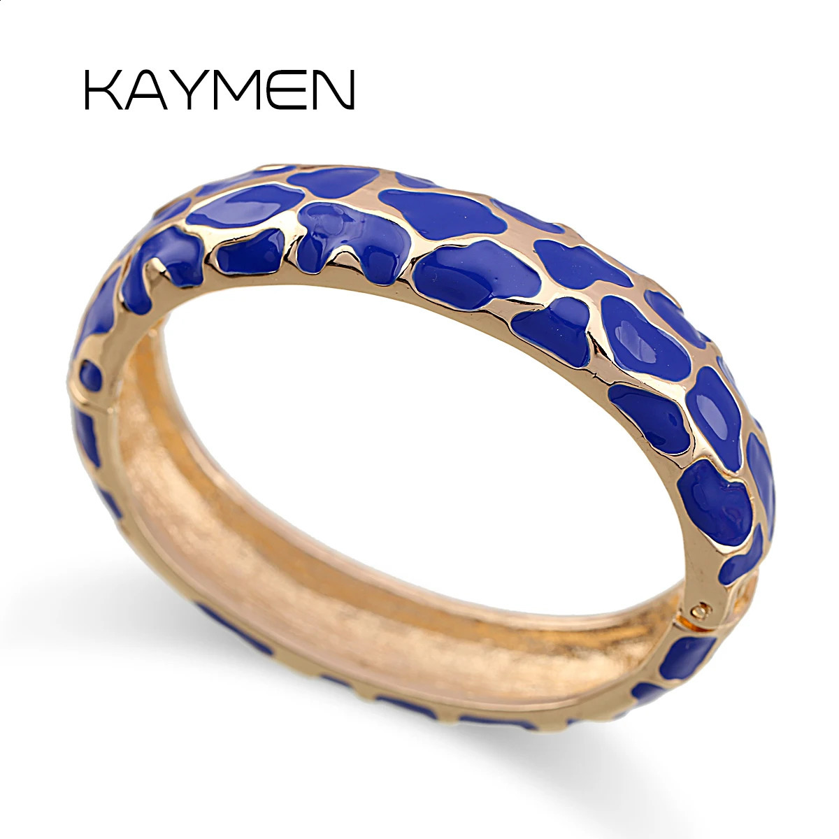 Four Seasons Womens Snake Skin Shaped Handmade Enamel Color Bracelet Gold Plated Declaration Cuff Bracelet 6-Color Direct 250109