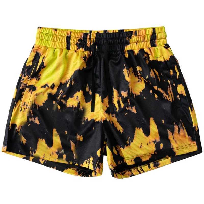 Bodybuilding Shorts Men Summer Running Sport Gym Breathable Mesh Bermuda Boxing Training Male Quick Dry Beach Pants X250113