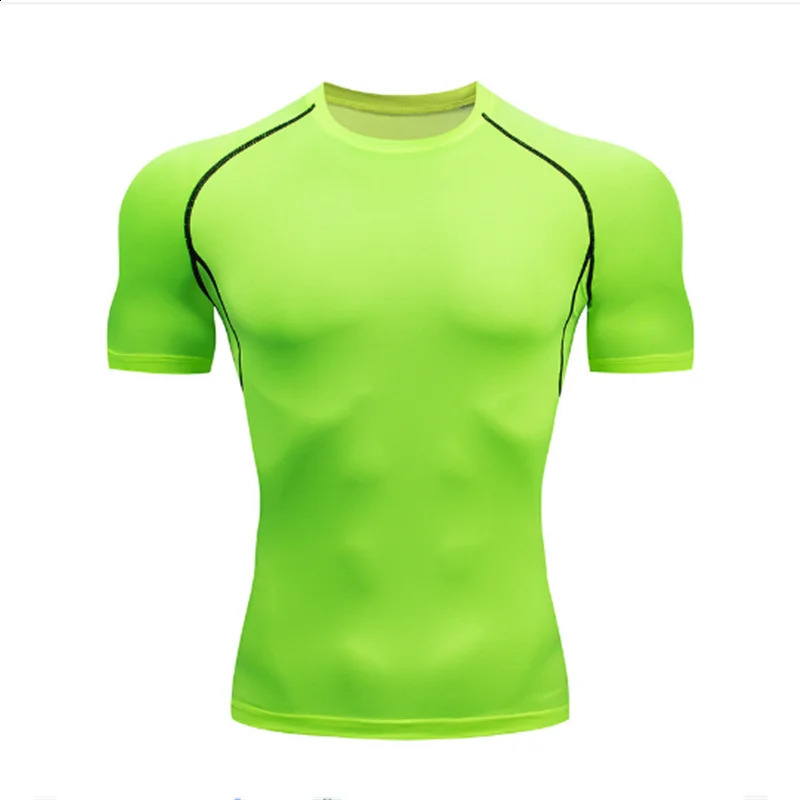 summer sportswear sports compression tshirt fitness running suit jogging mens 250113