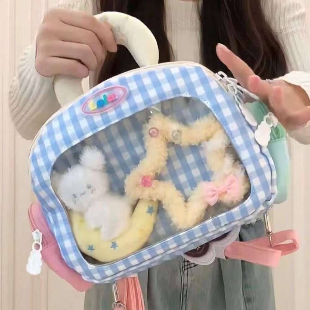 2025S Designer S New Model Ins Mini Bar Girl Travel Cute Pain Bag College Student Backpack