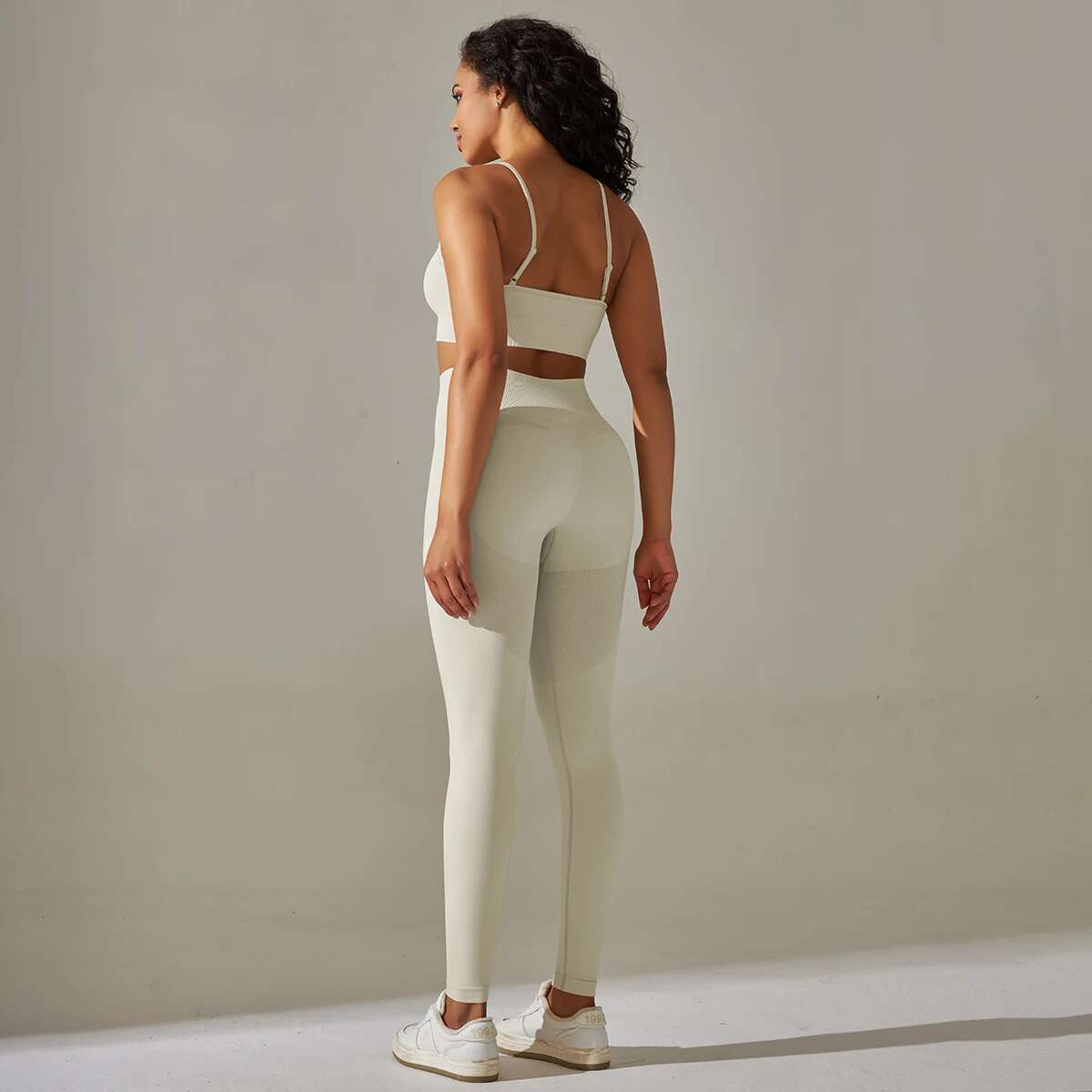 Set Workout Outfits For Women Sport Bra Seamless High Waist Yoga Leggings Sets Fiess Gym Clothing Wear