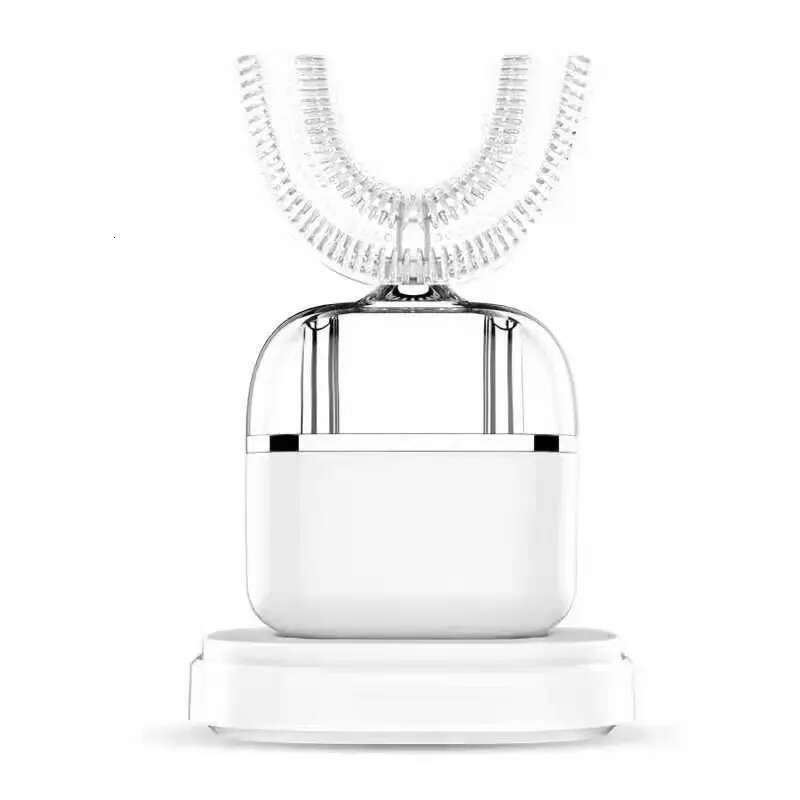 Automatic Ultrasonic Toothbrush U Shape Whitening Brush Teeth Massage USB Charging Base Personal Care Appliances for Adult