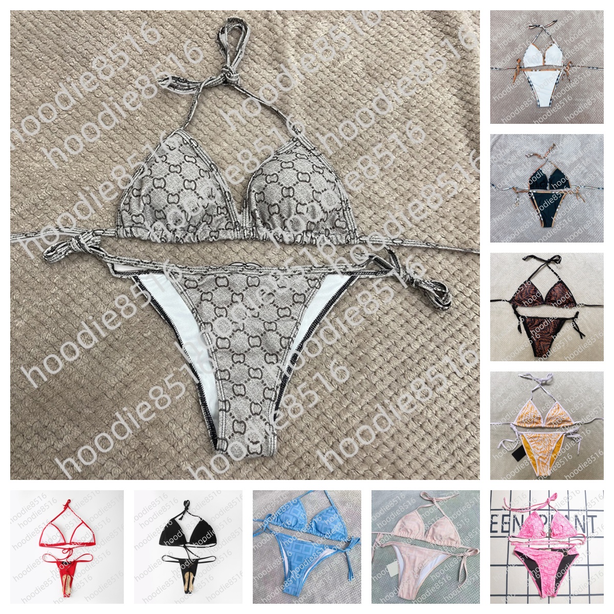 Bikini designer womens swimwear women Swimwears Sexy swimsuit Thong Letter Luxury Fashion summer letter print short Set Thongs Bra Beach Fashion pool parties sets