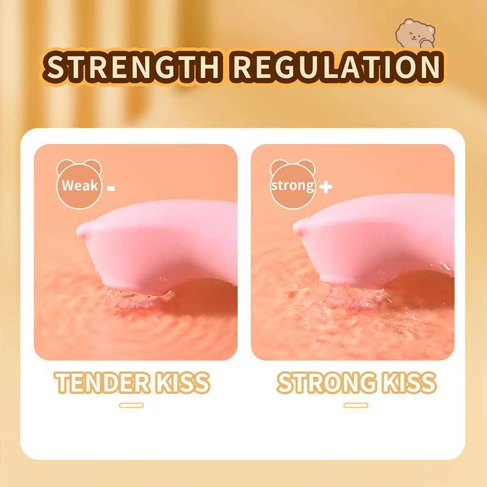 Powerful Clit Sucker Vibrator Tongue Vibrating Nipple Sucking Blowjob Clitoris Stimulator Sex Toys For Women Masturbators W250319