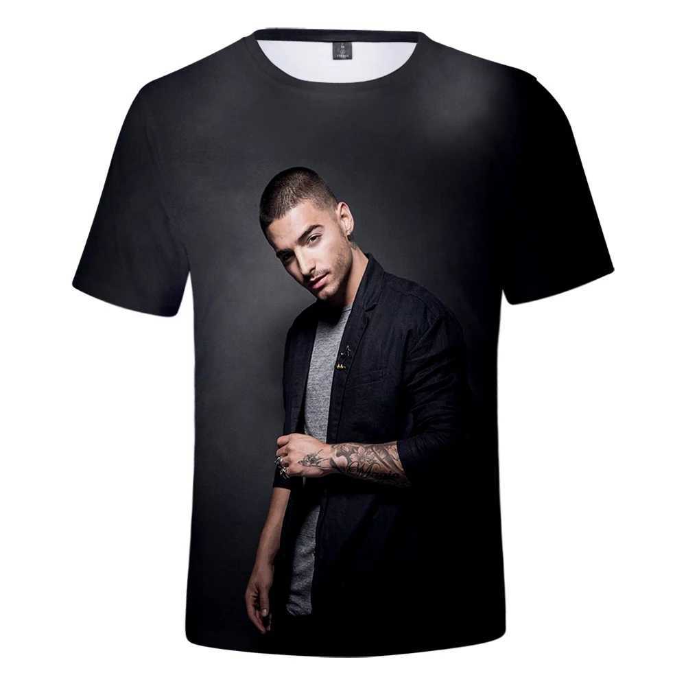 Men Women Rapper Maluma 3D Print T-shirt Comfortable Popular Maluma Oversized T-shirt Casual Fashion T Shirts Oversized X250113