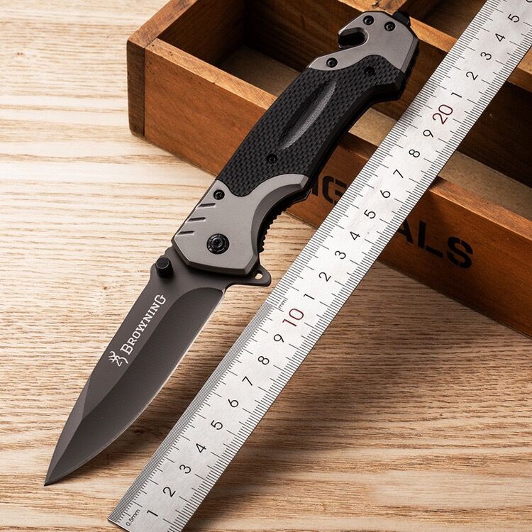 High Hardness Stainless Steel Folding Knife for Outdoor Camping Survival and Everyday Carry