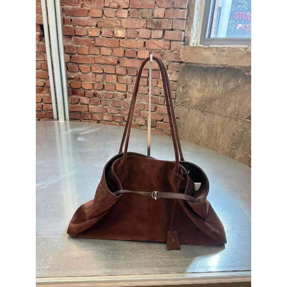 Women Vintage Large Capacity Designer Genuine Leather Single Shoulder Bag Office Ladies Casual Armpit Bags Haruku Tote Handbag