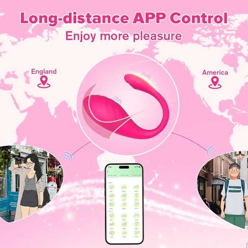 Wireless Control Vibrator APP Remote Control Dildo Panties Wear Vibration G Spot Clit Stimulator Massager Sexy Toy W250319