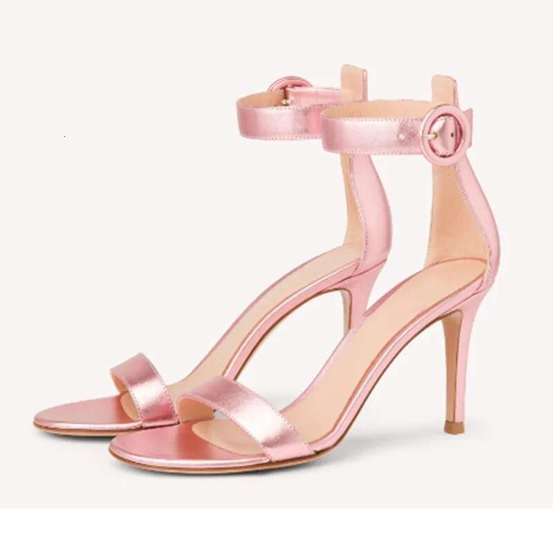 Satin Strappy Sandals Buckled Stiletto Anklet Open Toe Pumps Sexy Women Super High Heels Shoes Sandalias Mujer Verano
