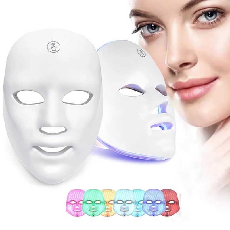 7 Colors Red Light Therapy Photo Mask Led Facial Mask For Anti-aging Skin Tightening Lifting Whitening Home Use Beauty DeviceXJ250113