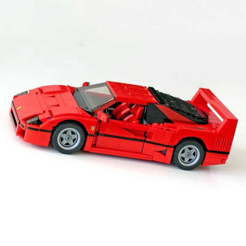 1192 Pcs Classic Racing F40 Compatible Moc-49743 Sports Car Splicing Assembly Building Block Toy Model Diy Kids GiftXJ250113
