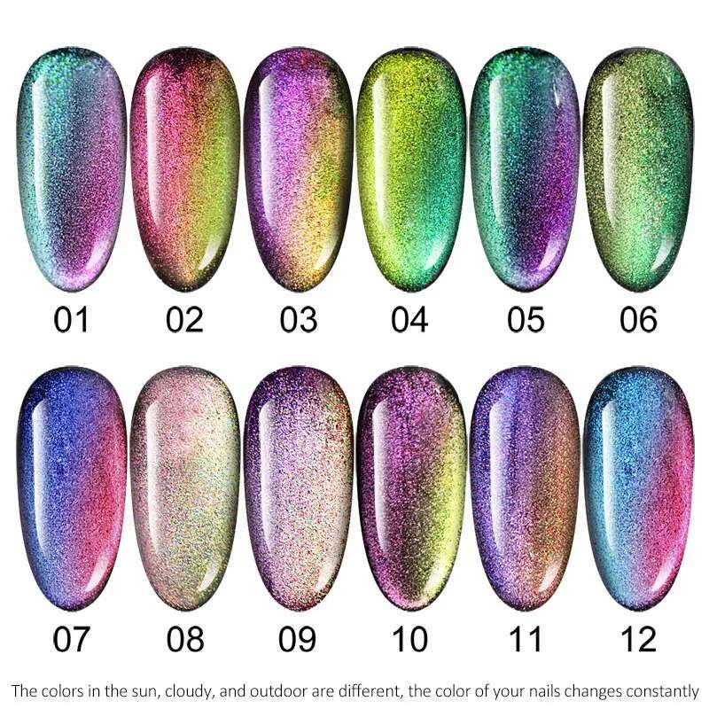 Venalisa 7.5ml Newest Art Design Manicure Enamel 9D Cat Eyes Magnetic Kit Gel Nail Polish Lacquer Varnish