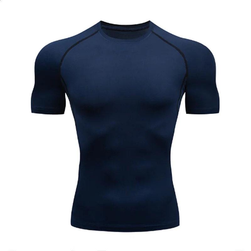summer sportswear sports compression tshirt fitness running suit jogging mens 250113