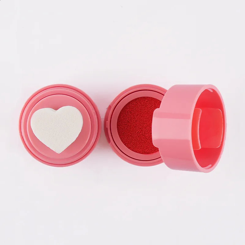 Heart Shape Face Cushion Blusher Cheek Rouge Nourishing Nude Makeup Complexion Cosmetics Maquiagem 250106