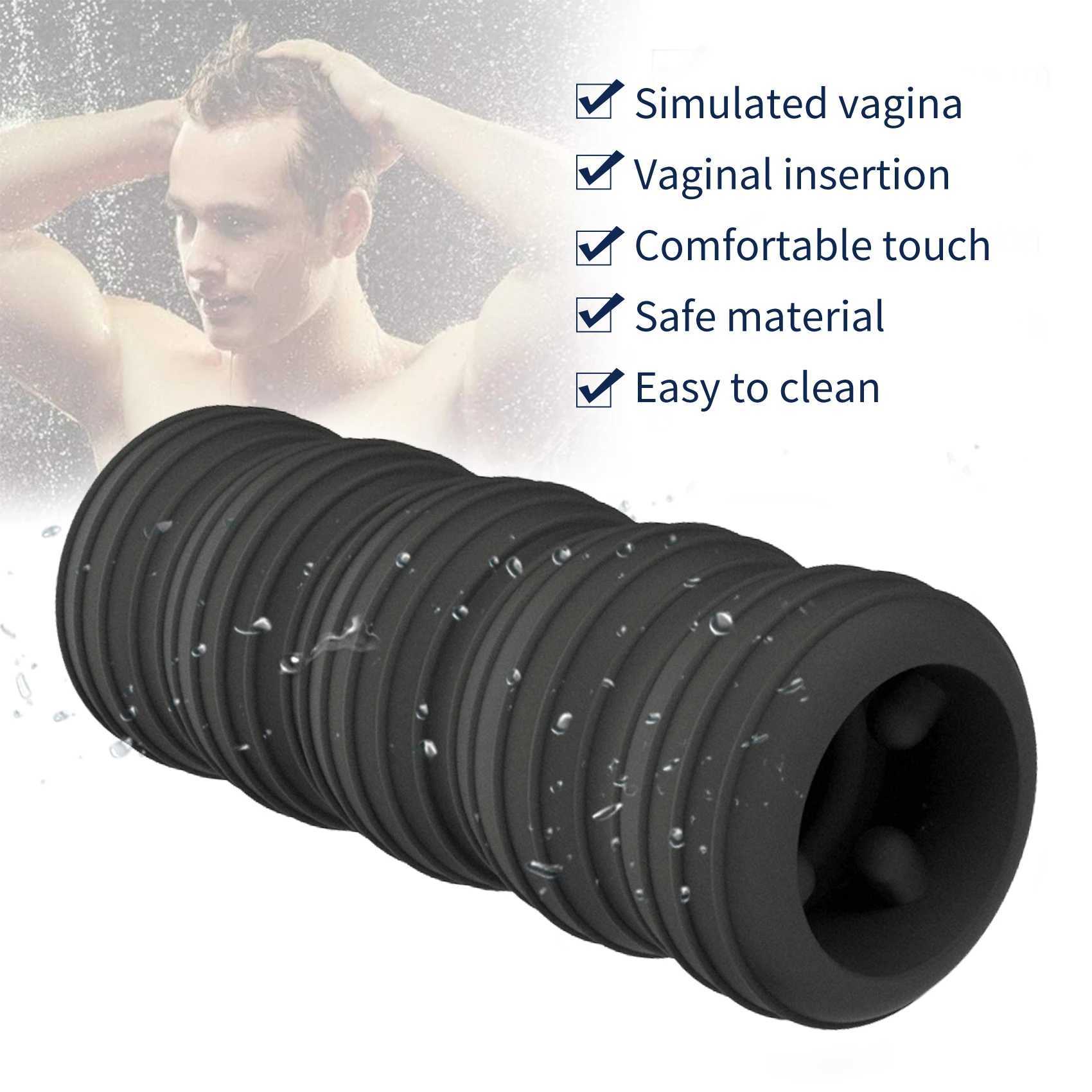 Male Masturbator Cup Soft Pussy Sex Toys for Men Vagina Vacuum Pocket Adult Endurance Exercise Sex Products Vacuum Pocket CupXJ250227