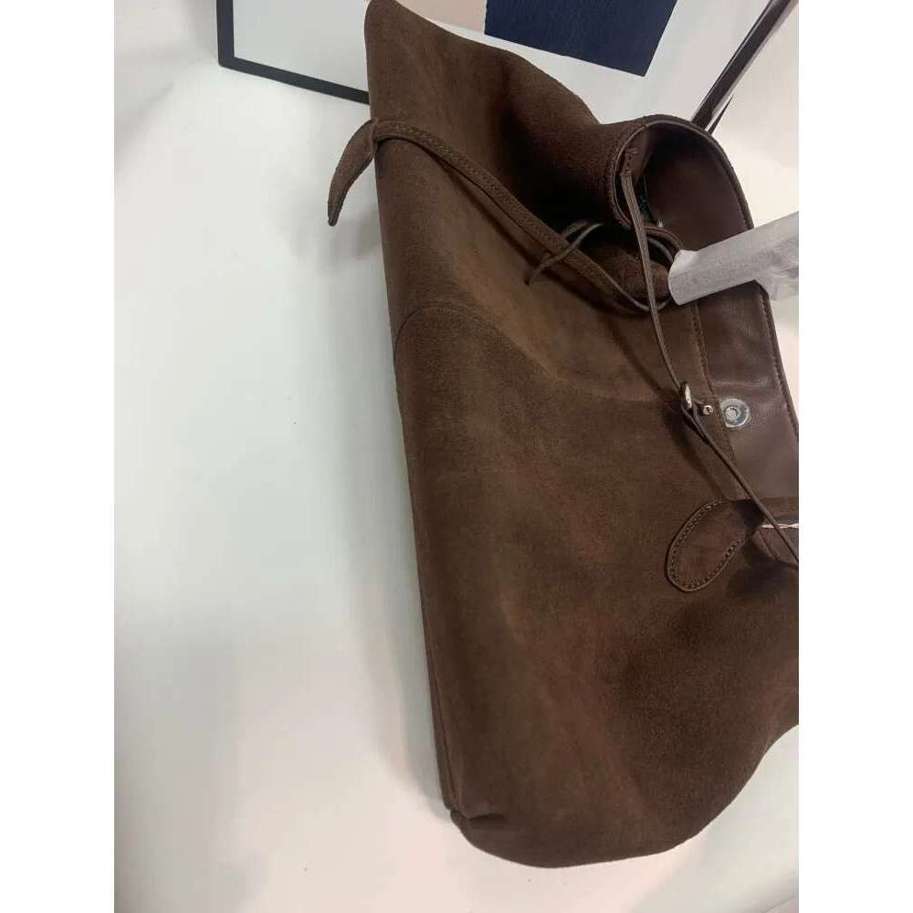 Women Vintage Large Capacity Designer Genuine Leather Single Shoulder Bag Office Ladies Casual Armpit Bags Haruku Tote Handbag